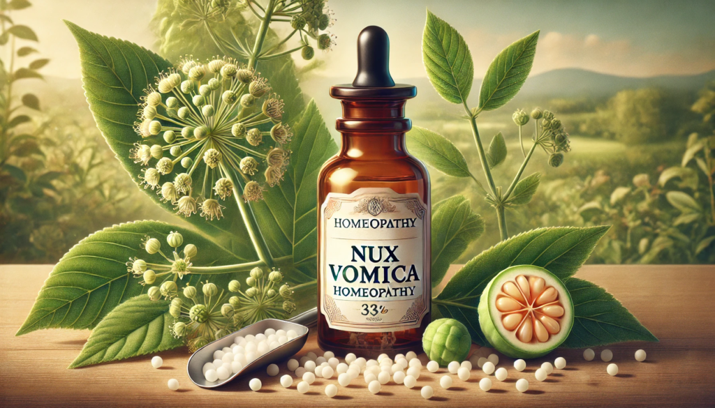 nux vomica in homeopathy